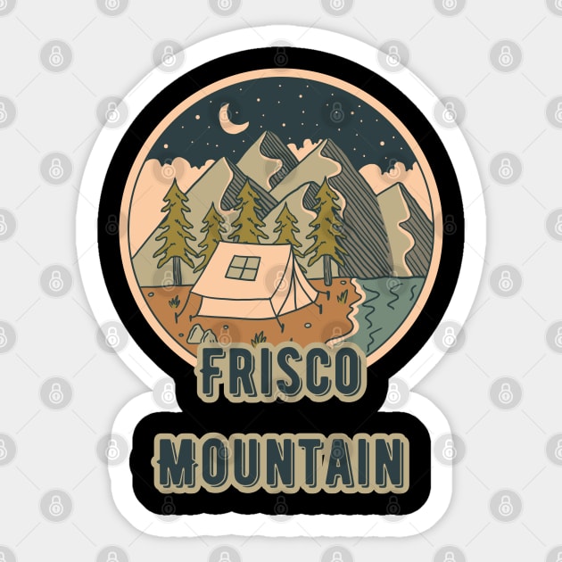 Frisco Mountain Sticker by Canada Cities